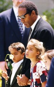 OJ Simpson, children 1994 LA.jpg